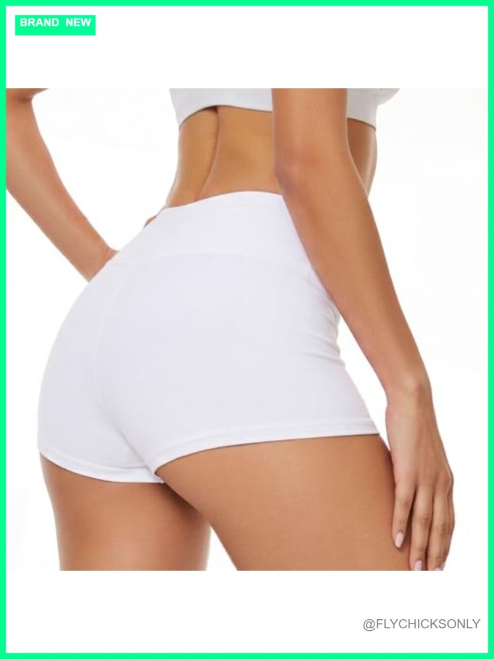 High Waisted 2" Biker Shorts Tummy Control Dance Volleyball Yoga